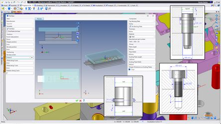 Bibliothèque de composants intelligents dans TopSolid'Progress