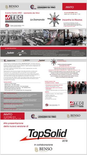 TopSolid a Firenze il 25 settembre 2018