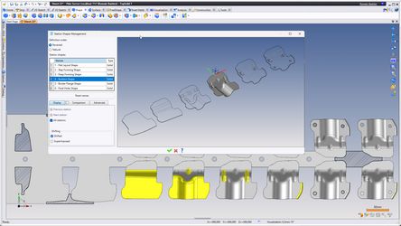 Création d'une bande avec TopSolid'Progress