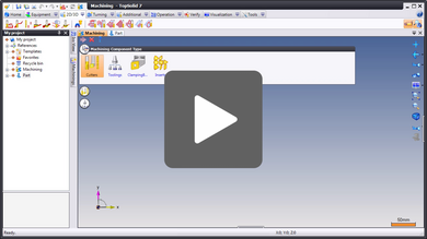 Interface Utilisateur TopSolid'Cam