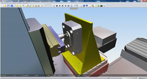 TopSolid'Cam Simul, the Iso code simulation integrated into TopSolid'Cam 
